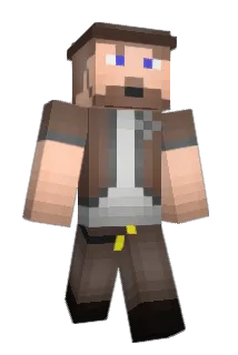 TC735 Minecraft avatar full body