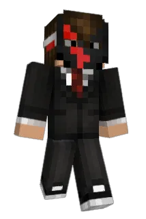 TDAH Minecraft avatar full body