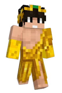 THE_goldenking Minecraft avatar full body