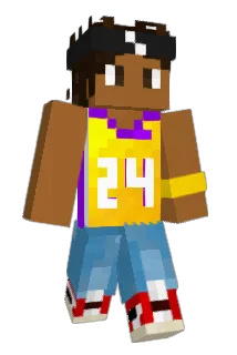 THEhiblue Minecraft avatar full body