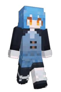 TK_R4in Minecraft avatar full body