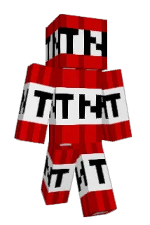TNT_Man01 Minecraft avatar full body