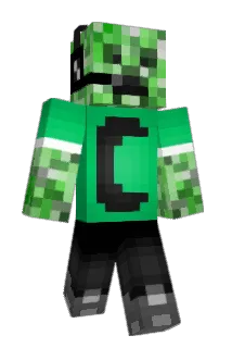TP348 Minecraft avatar full body