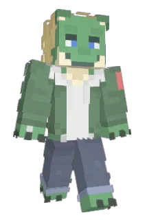 TRYch_VTuber Minecraft avatar full body