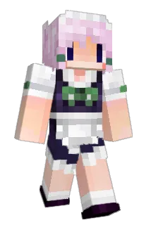 TSUBAKI_KAGAMI Minecraft avatar full body