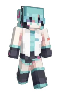 TTgalax Minecraft avatar full body