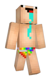 TTxsted Minecraft avatar full body
