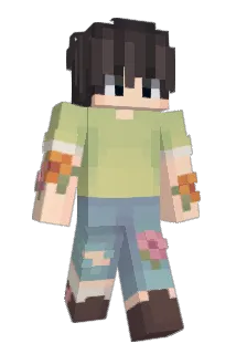 TUB0MI Minecraft avatar full body