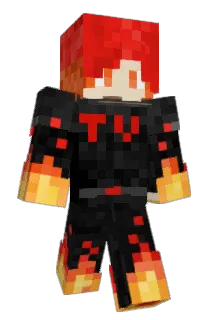 TV_On_Fire54 Minecraft avatar full body