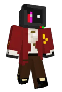 TVvision469 Minecraft avatar full body