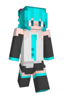 TW_Senbon_Huang Minecraft avatar full body