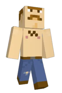 T_E_X_A_S Minecraft avatar full body