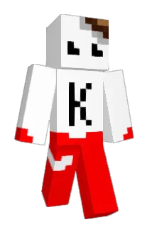 T_Kinder Minecraft avatar full body