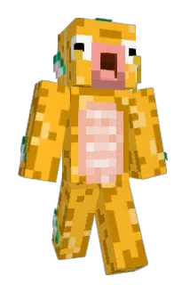 Taaaan Minecraft avatar full body