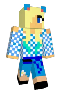 TabbyBluePaws Minecraft avatar full body