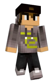 Taezered Minecraft avatar full body