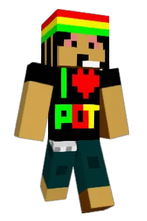 Tailored Minecraft avatar full body