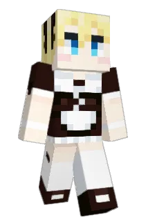TakamuraTakako Minecraft avatar full body