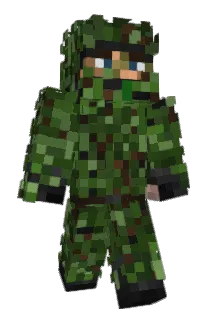 TalkinBush Minecraft avatar full body