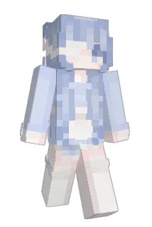 Tall Minecraft avatar full body