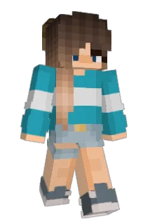 TallTinyVal Minecraft avatar full body