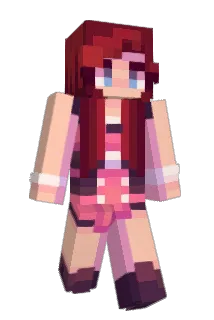 Tanashimi Minecraft avatar full body