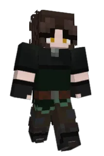 TaniLeaf Minecraft avatar full body