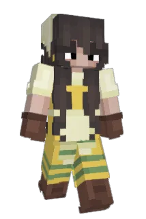 TanyaLM Minecraft avatar full body