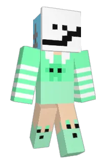 TapeableDasha Minecraft avatar full body