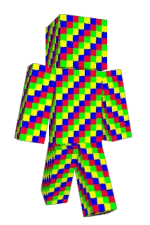 TartanPower Minecraft avatar full body