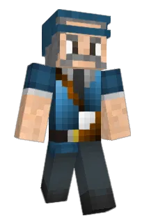Taxydromos Minecraft avatar full body