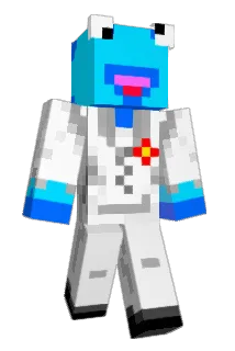 TbFblue Minecraft avatar full body