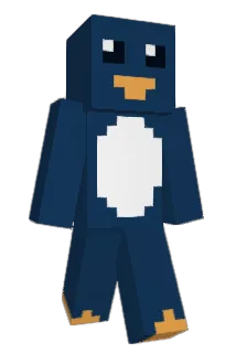 TeaPenguin Minecraft avatar full body