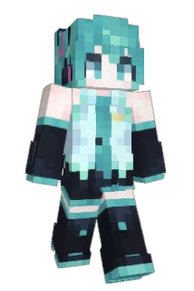 TeaTowl Minecraft avatar full body