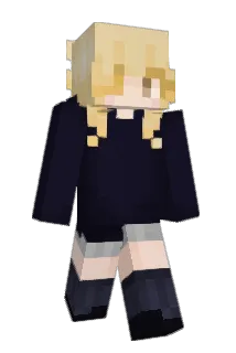 Teaable Minecraft avatar full body