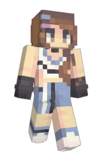 Teabini Minecraft avatar full body