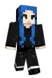TealaRose Minecraft avatar full body