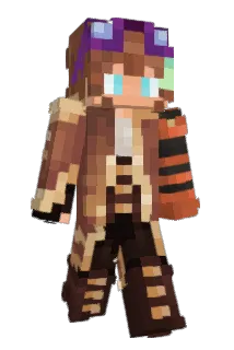 Tealbeing Minecraft avatar full body
