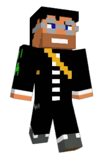 Techlios Minecraft avatar full body