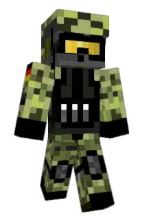 Techmarine Minecraft avatar full body
