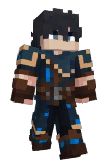 Technical Minecraft avatar full body