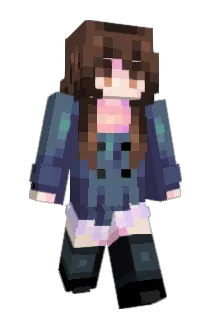 Techniflora Minecraft avatar full body