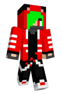 TechnoFoxGO Minecraft avatar full body