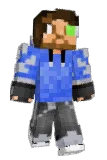 Techonix Minecraft avatar full body