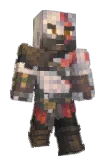 TechyOs Minecraft avatar full body