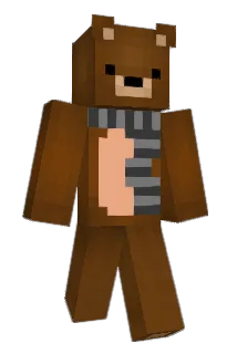 TeddyBear738 Minecraft avatar full body