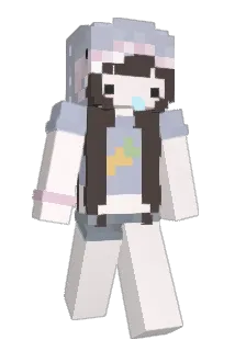 TeddyBunnyBear Minecraft avatar full body