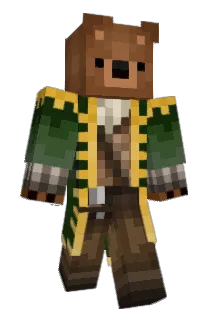 TeddyMecha Minecraft avatar full body