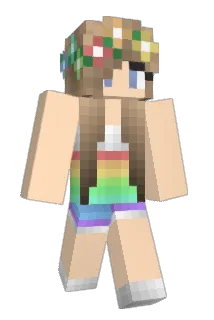 Teddybear0406 Minecraft avatar full body