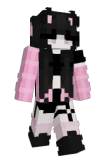 Teen_Face Minecraft avatar full body